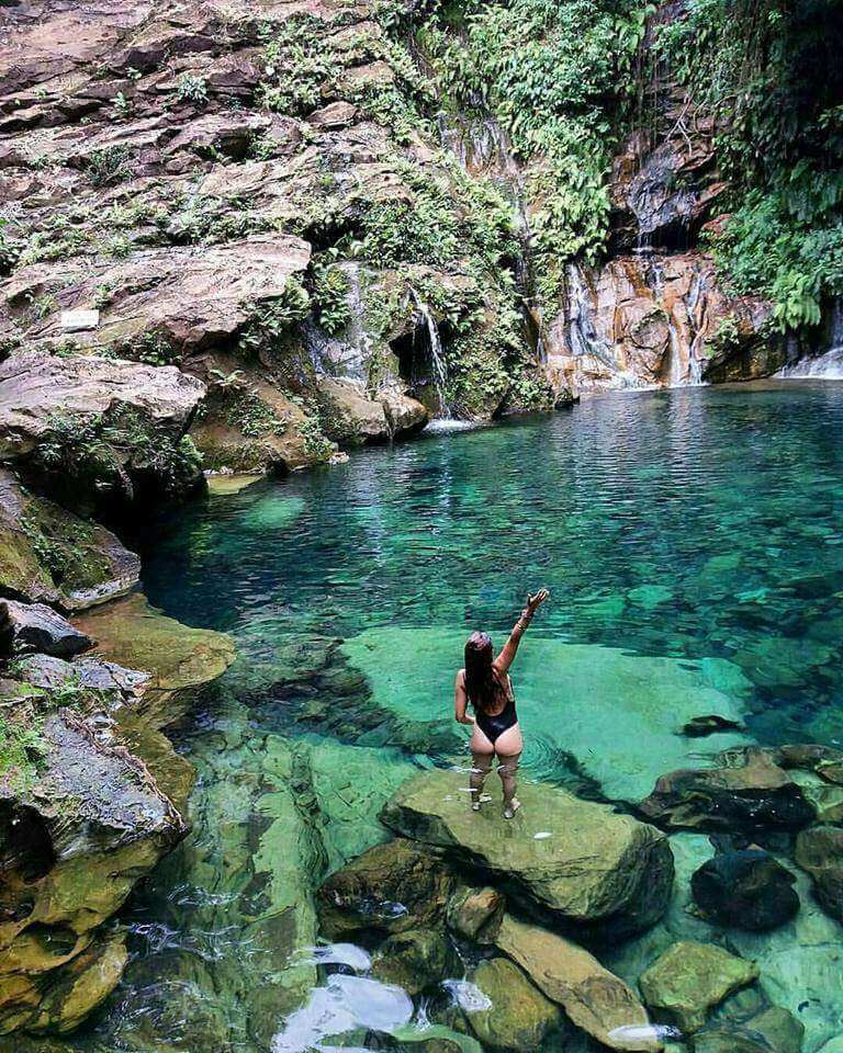 Poço Azul é um dos destino paradisíaco no Maranhão