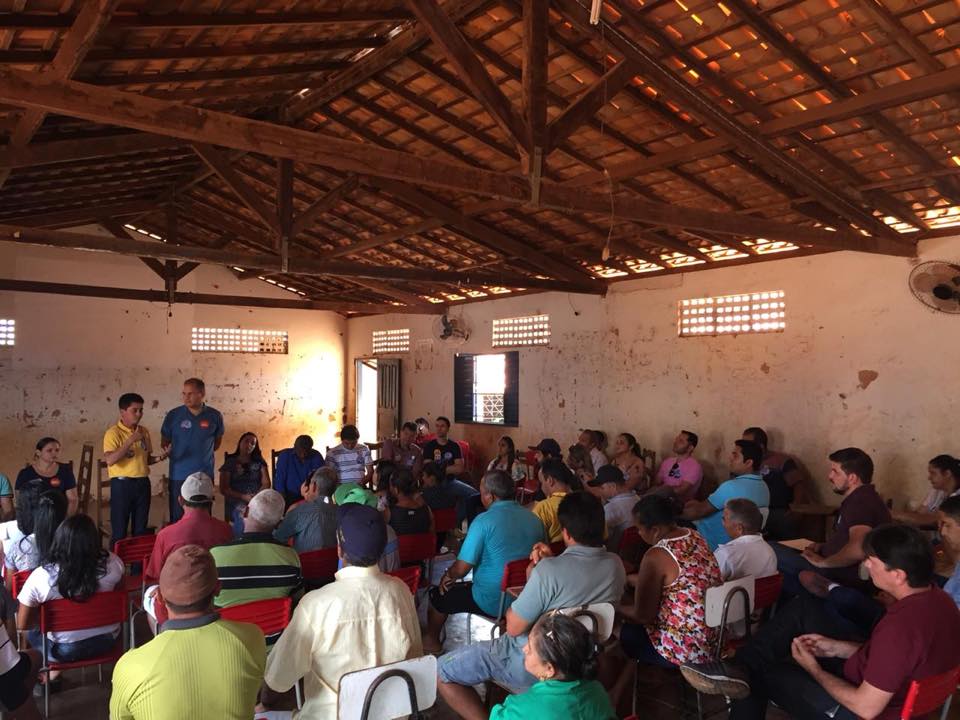 Rogério Cafeteira recebe apoio de lideranças na zona rural de Estreito (MA)