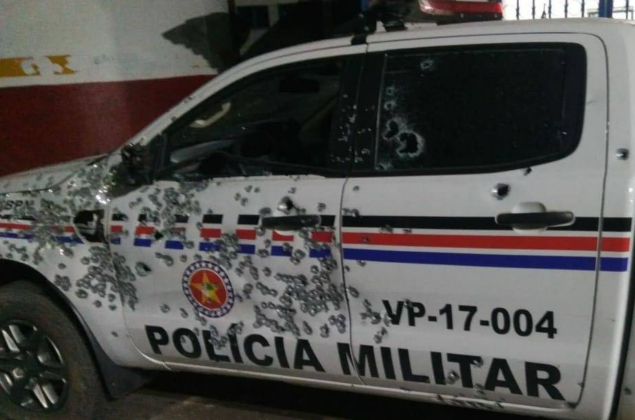 Bandidos explodem agência do Banco do Brasil e metralham viatura da polícia em São Luís do Gonzaga (MA)