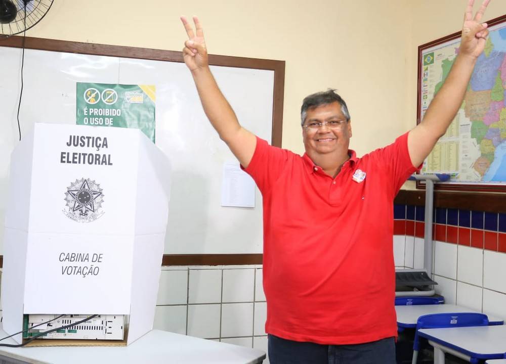 Flávio Dino é reeleito para o governo do Maranhão com 59% dos votos válidos