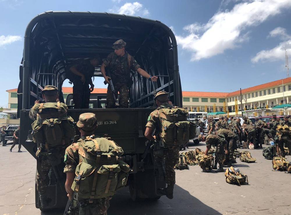 Tropas do Exército chegam ao Maranhão para reforçar segurança no 2º turno das eleições