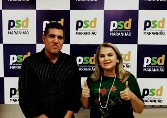 Ao lado de Maura jorge, Trinchão declara apoio do PSD a Bolsonaro no Maranhão