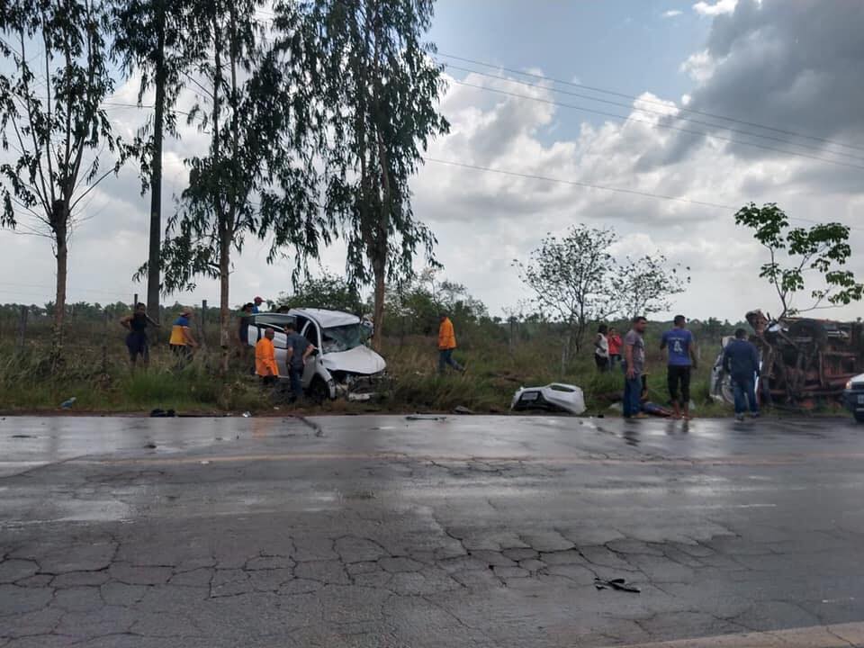 Três mortos e cinco feridos graves em colisão frontal na BR-222, no Maranhão