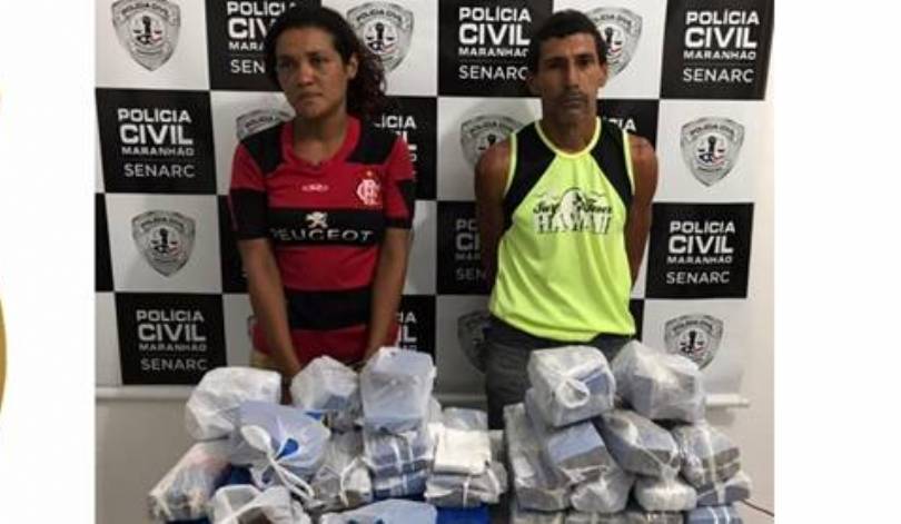 Senarc prende dupla com 30 Kg de maconha em São Luís