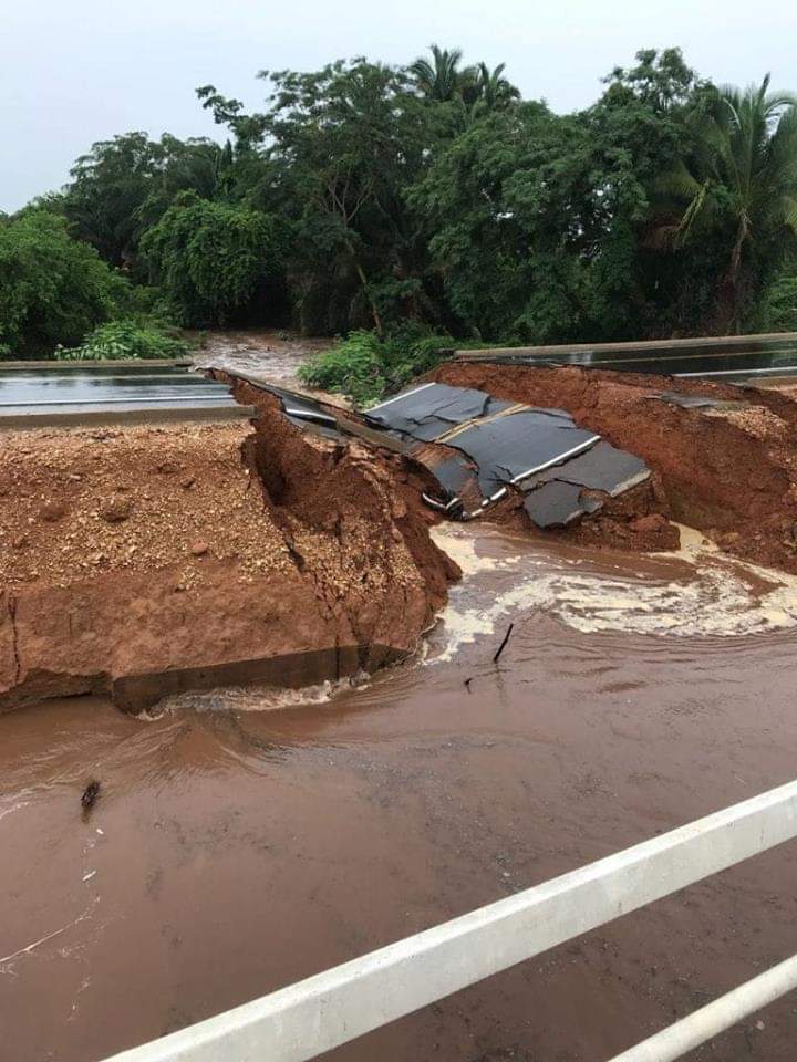 Trecho da MA-278 rompe e tráfego de veículos é interrompido entre São Francisco do Maranhão e Barão de Grajaú