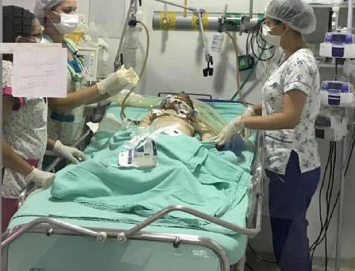 João Miguel já respira sem ajuda de aparelho em Goiânia (GO)