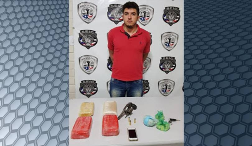 Suspeito é preso ao tentar sair de São Luís com droga avaliada em R$ 100 mil