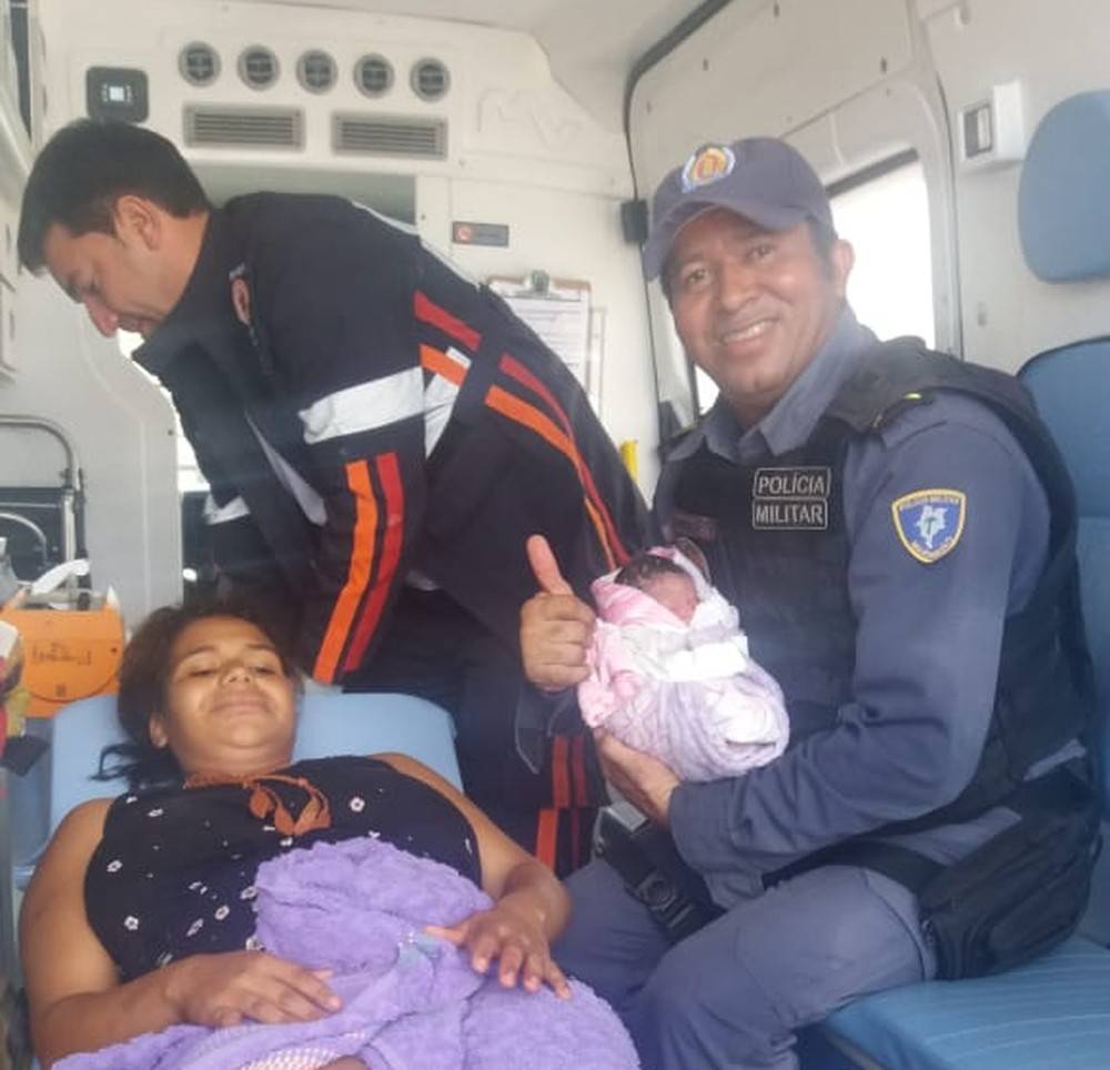 Policial realiza parto de mulher em fazenda em Imperatriz