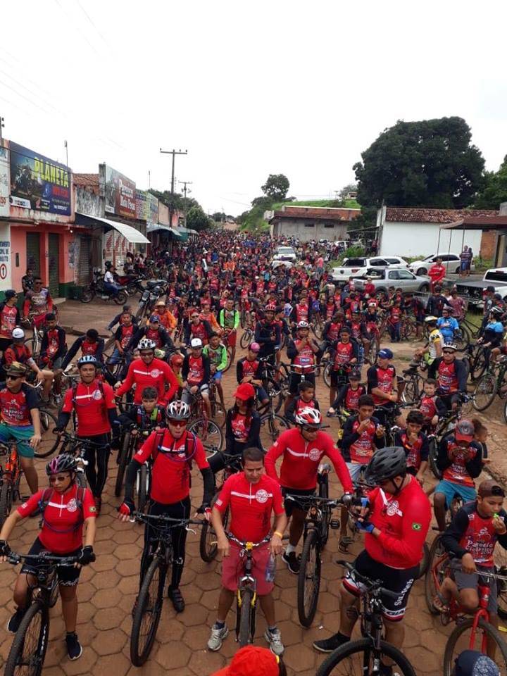Passeio ciclístico bate recorde de público em São João do Paraíso (MA)