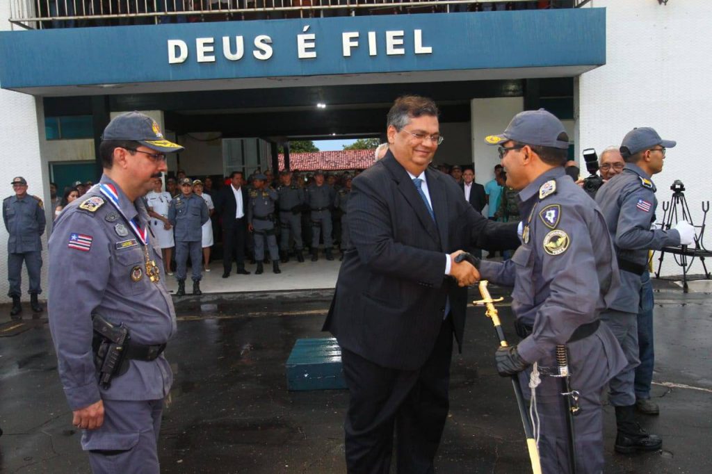 Flávio Dino empossa coronel Ismael como novo comandante da Polícia Militar do Maranhão