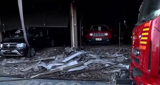 Incêndio atinge concessionária de veículos em São Luís