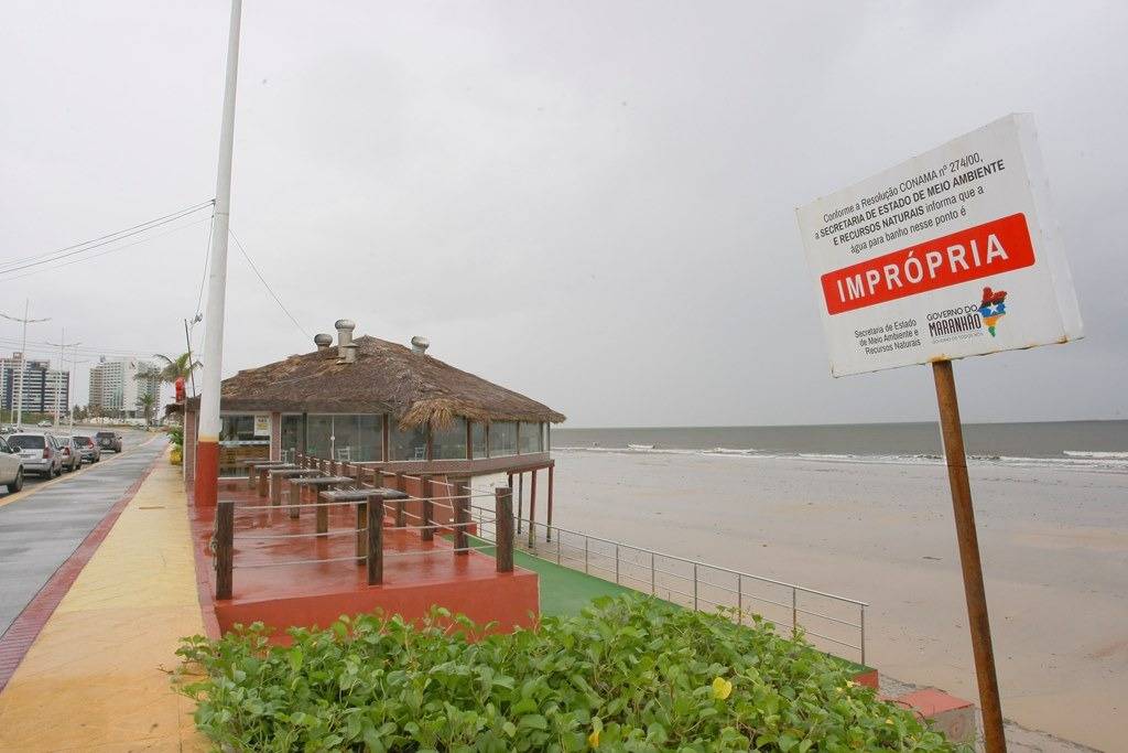 Saiba quais as principais praias de São Luís que estão impróprias para banho