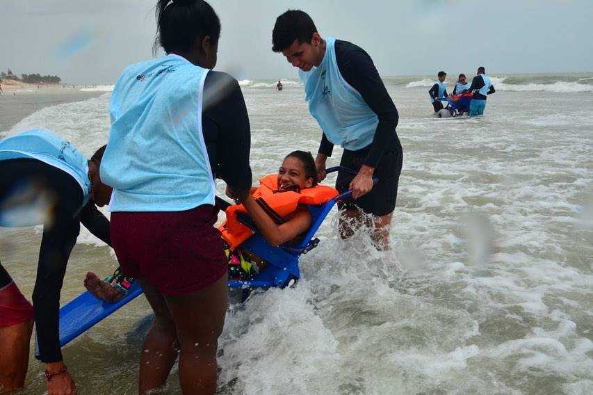 Esporte e lazer marcam o lançamento da segunda edição do Projeto Inclusive, Praia!