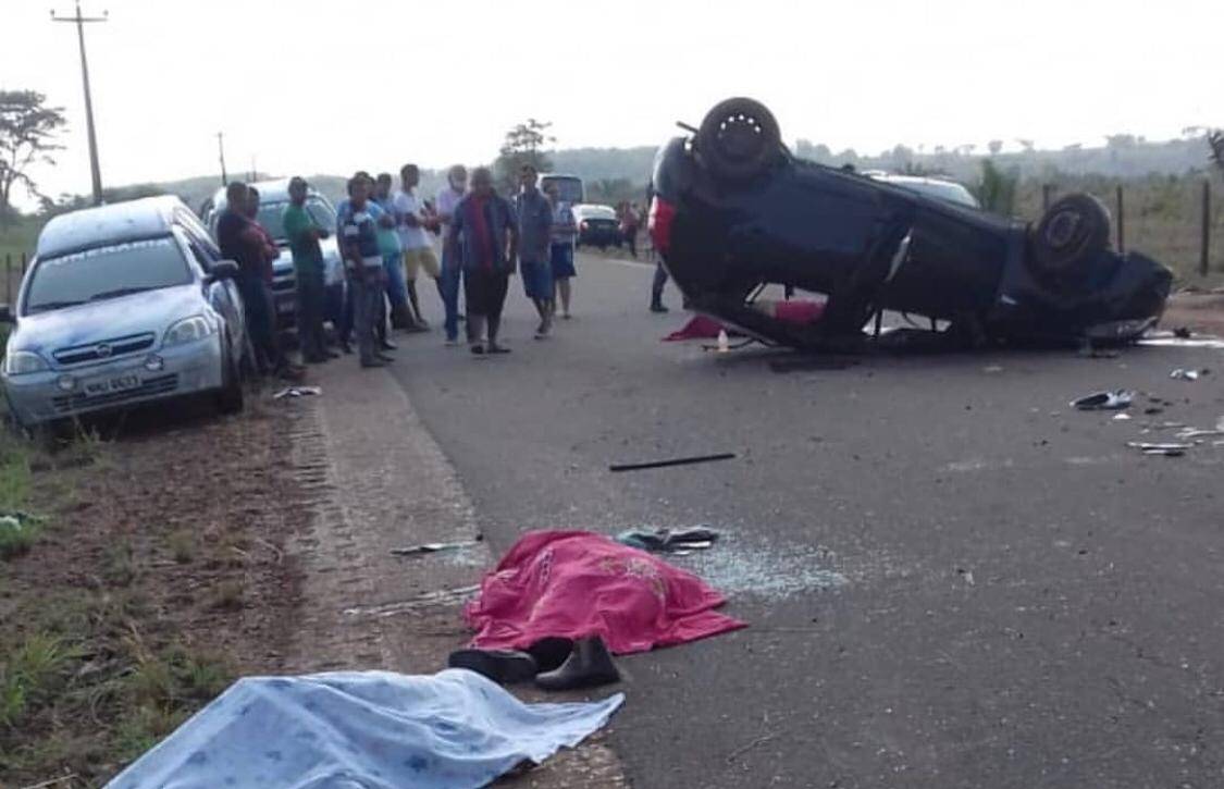 Grave acidente deixa três pessoas mortas na MA-125 em Cidelândia (MA)