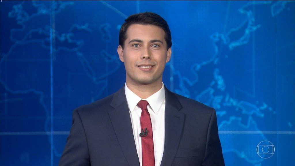 Jornalista maranhense apresenta o Jornal Nacional