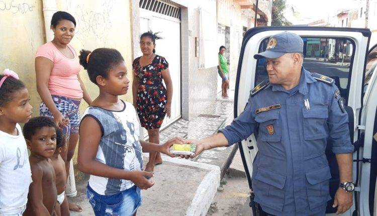 Polícia Militar promove ação solidária na capital