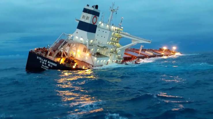 Perda com navio encalhado no Maranhão pode chegar a R$ 1 bilhão