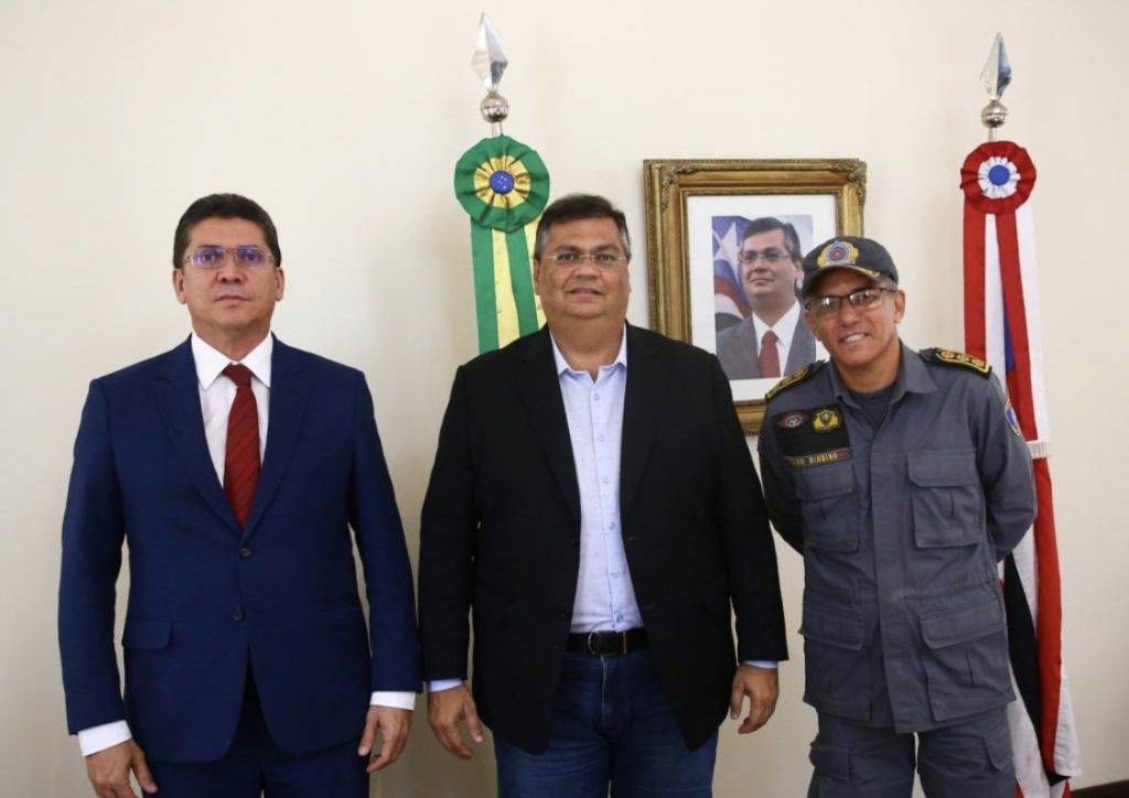 Governador Flávio Dino anuncia troca de comando da Polícia Militar do Maranhão