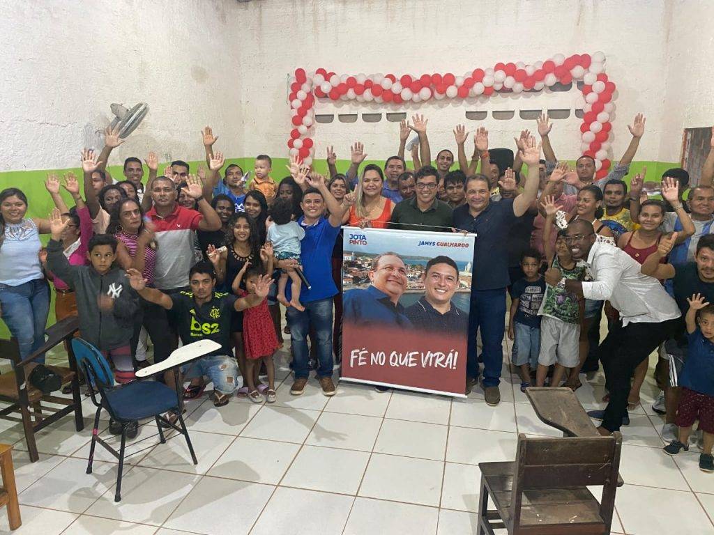 Jota Pinto prestigia lançamento de Jamys Gualhardo como pré-candidato a vereador por São José de Ribamar (MA)
