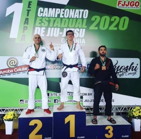 Estreitense é campeão em competição de Jiu-Jitsu em Goiânia (GO)