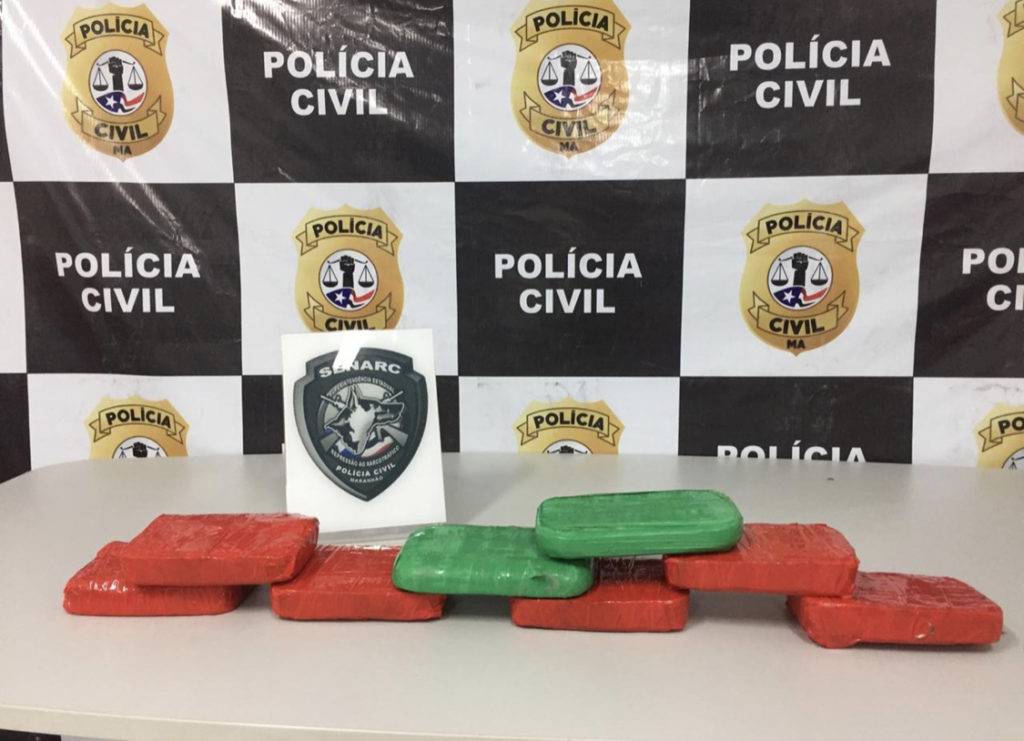 Dois homens são presos com 8 kg de crack em Pedro do Rosário e Pinheiro