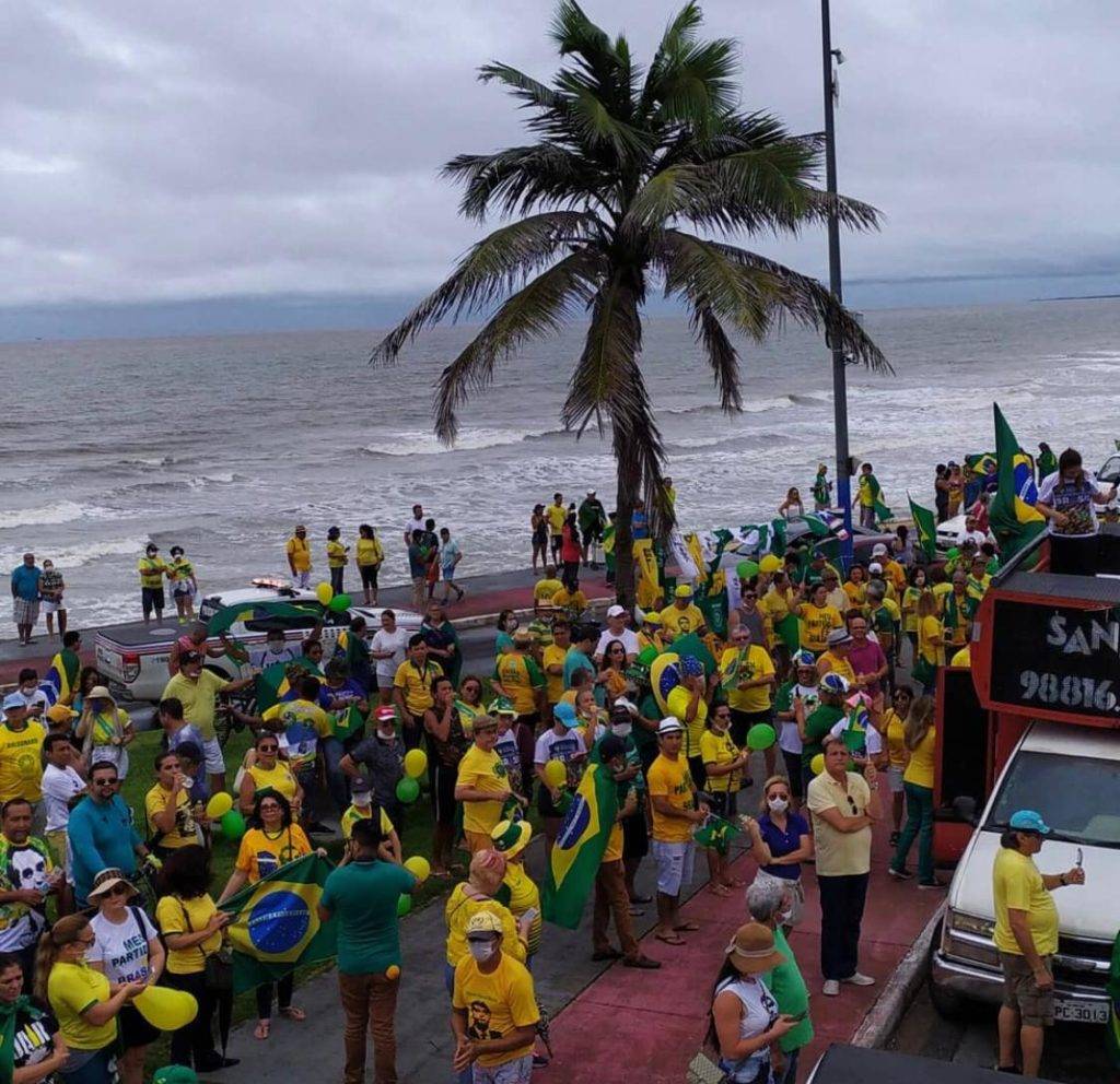 Manifestante pró-Bolsonaro no Maranhão diz que coronavírus nunca matou e nem vai matar