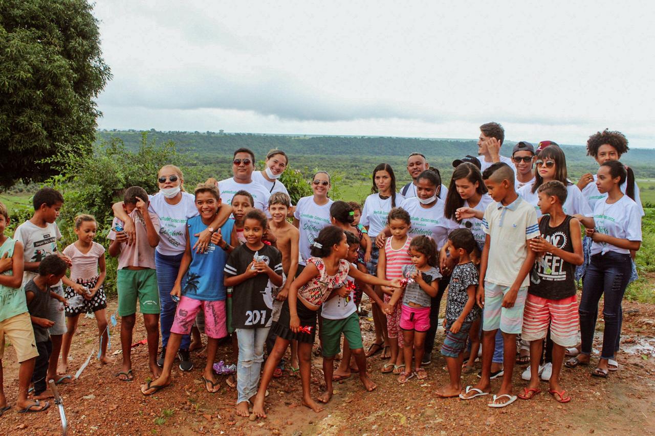 Jovens realizam ações solidárias em Bom Jesus das Selvas (MA)