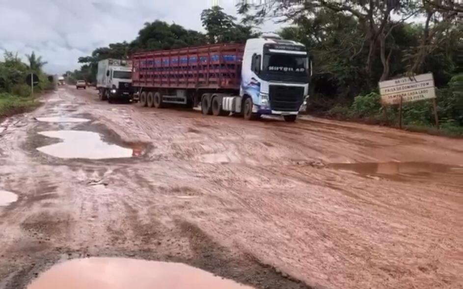 IMAGEM DO DIA: As estradas do Maranhão em total abandono