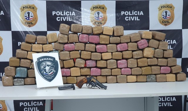 Polícia apreende 100 kg de maconha em Santa Luzia no Maranhão