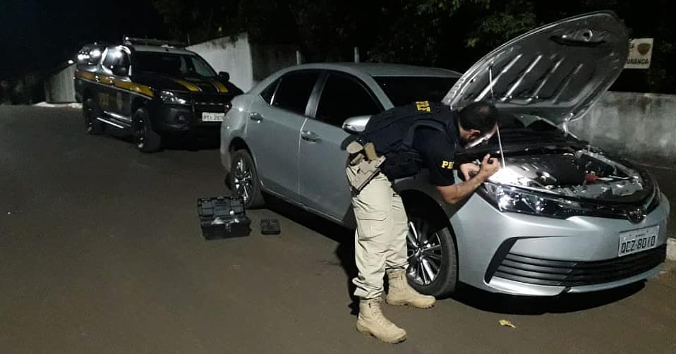 Corolla roubado em locadora de veículos é recuperado pela PRF em Porto Franco