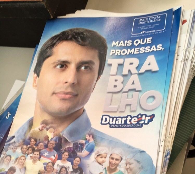 Justiça conclui que Duarte Jr. não fez propaganda antecipada