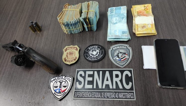 Megaoperação da Polícia Civil em Timon contra tráfico de drogas apreende R$ 30 mil em dinheiro