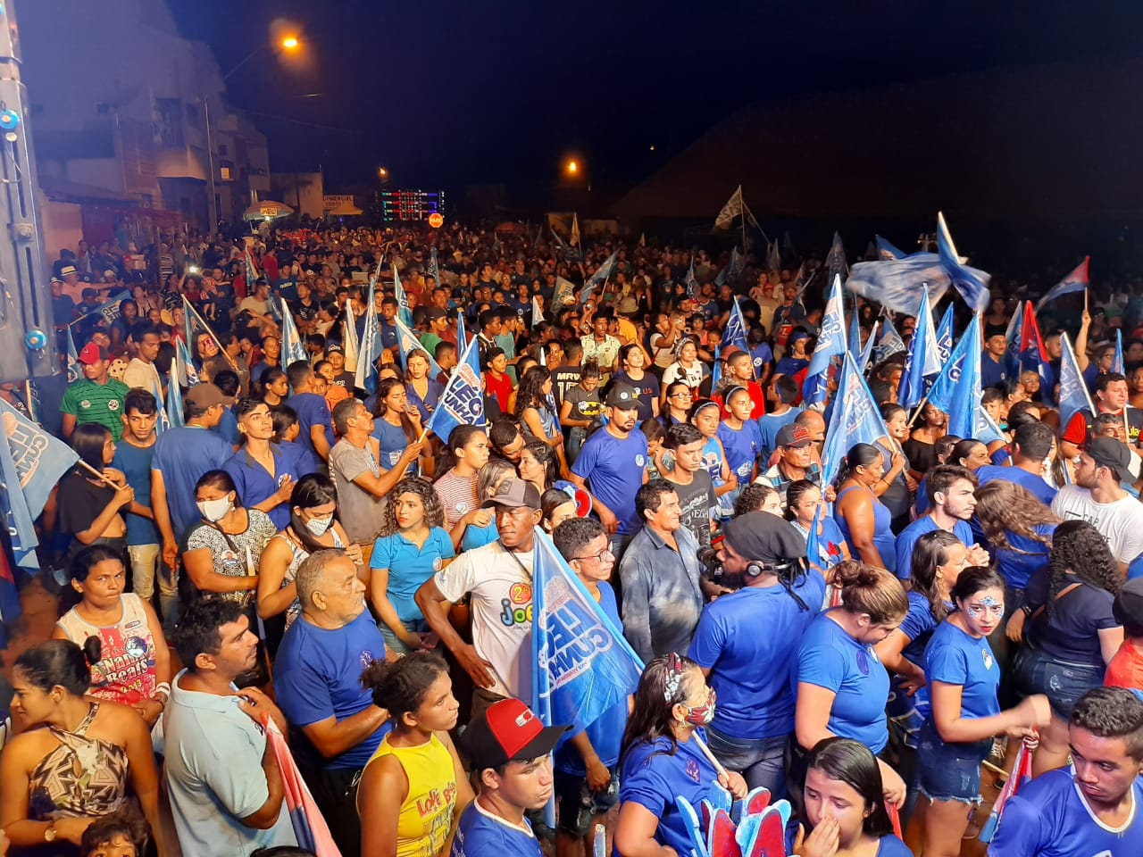 Após caminhada, comício de Léo Cunha acaba em tiros em Estreito