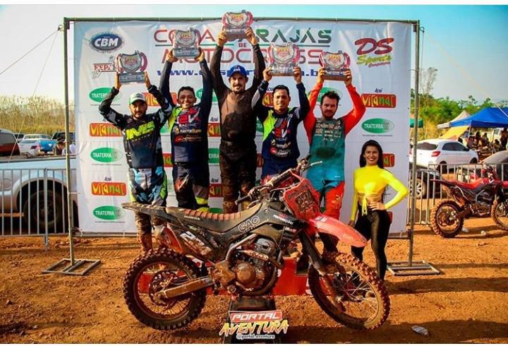 Pilotos de Estreito participam da 2° etapa da Copa Carajás de Motocross no Pará