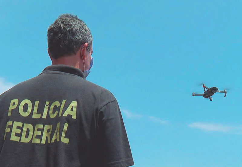 Polícia Federal vai usar drones para fiscalizar boca de urna e transporte de eleitores no dia das eleições