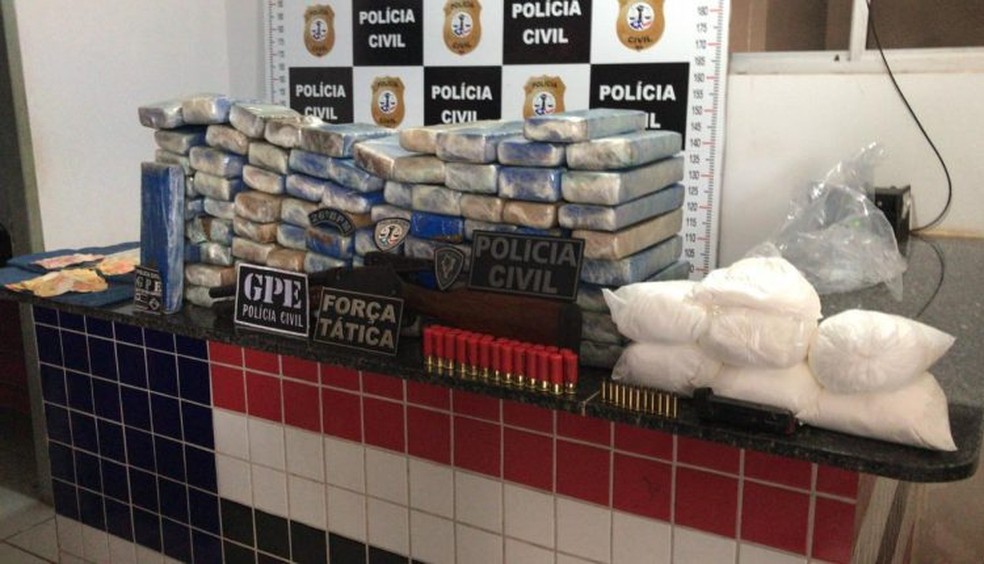 Polícia apreende mais de 80 quilos de droga durante operação na cidade de Açailândia