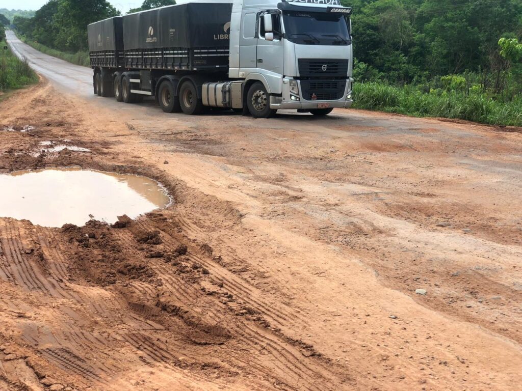 O descaso do DNIT com trecho da BR-226 na terra indígena Cana Brava no Maranhão