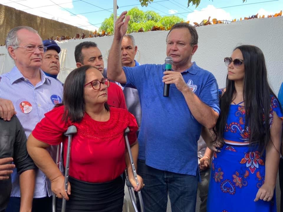 Belezinha recebe apoio do vice-governador e fortalece candidatura rumo à Prefeitura de Chapadinha