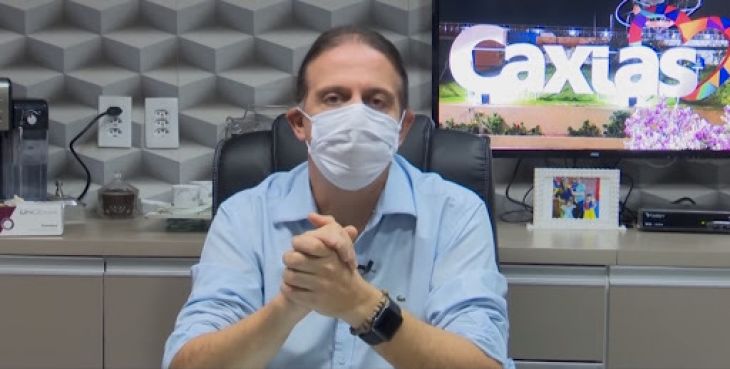 Prefeito Fábio Gentil de Caxias testa positivo para Covid-19