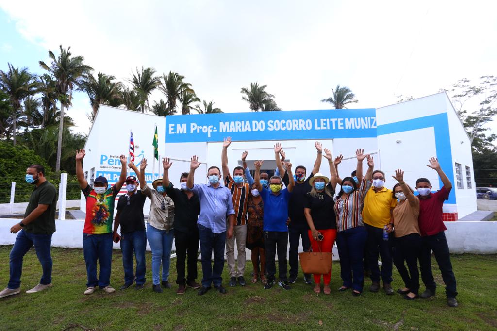 Vice-governador Carlos Brandão entrega Escolas Dignas em Bom Jardim e Penalva