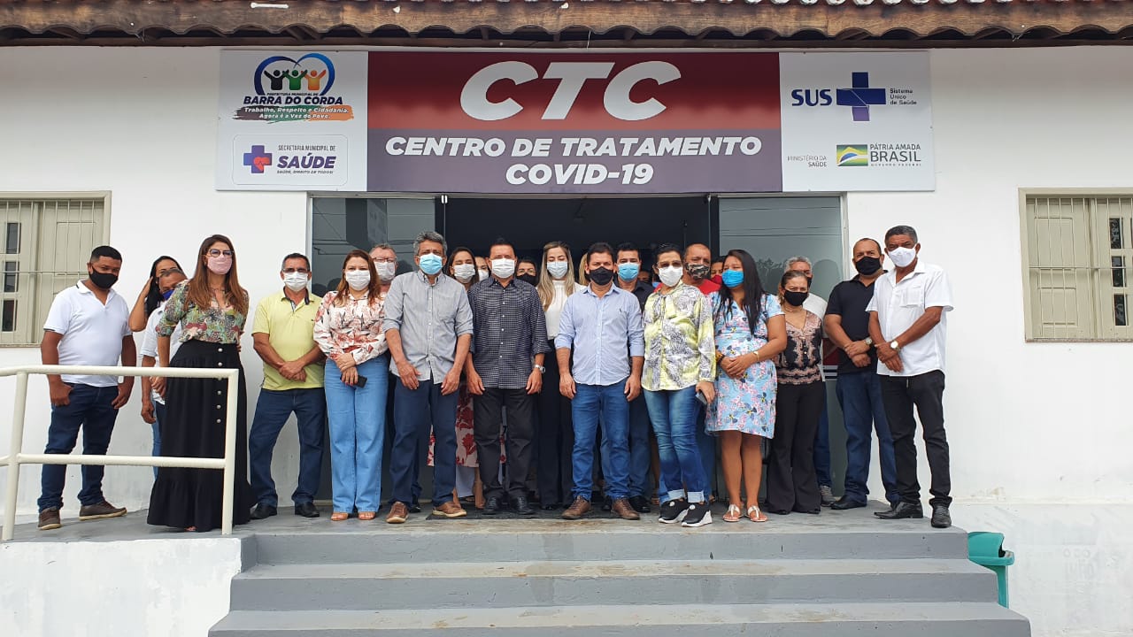 Prefeito Rigo Teles entrega Centro de Tratamento para Covid-19 em Barra do Corda