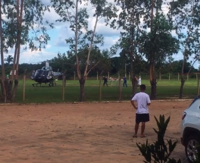 Mulher tem nariz arrancado por pitbull no interior do Maranhão e é transferida de helicóptero para capital