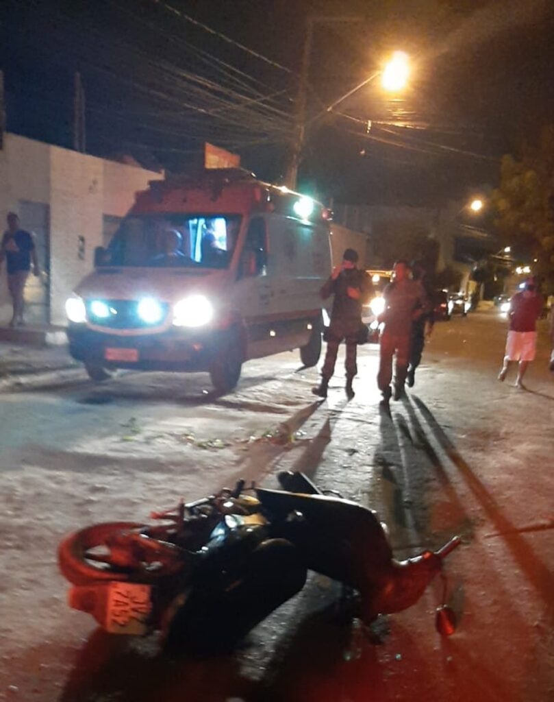 Motociclista embriagado atropela pai e bebê de 4 meses na cidade de Imperatriz