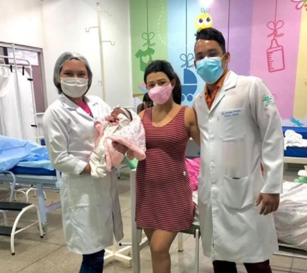 Bebê nasce com anticorpos contra a Covid-19 no Maranhão após mãe contrair o vírus na gestação