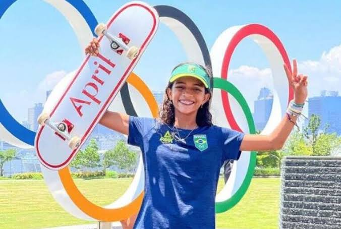 Skatista maranhense é a mais jovem representante do Brasil nos Jogos Olímpicos de Tóquio