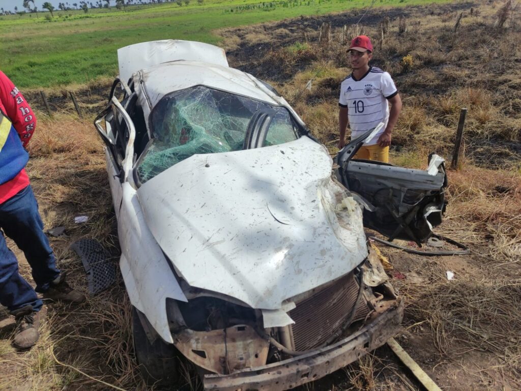 Acidente na BR-316 resulta em morte e seis feridos graves em Santa Inês