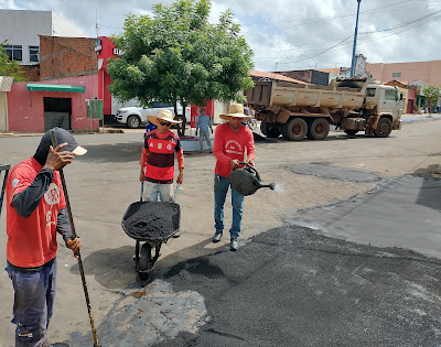 Prefeitura de Tuntum intensifica trabalhos da operação tapa-buracos