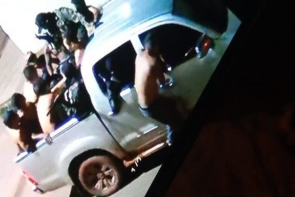Criminosos usam escudo humano e tocam o terror durante assalto a banco em Bom Jardim no Maranhão