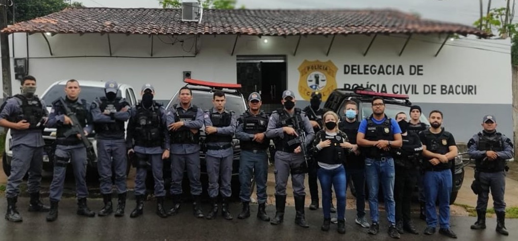 Operação policial prende dois líderes do tráfico de drogas em Apicum-Açu (MA)