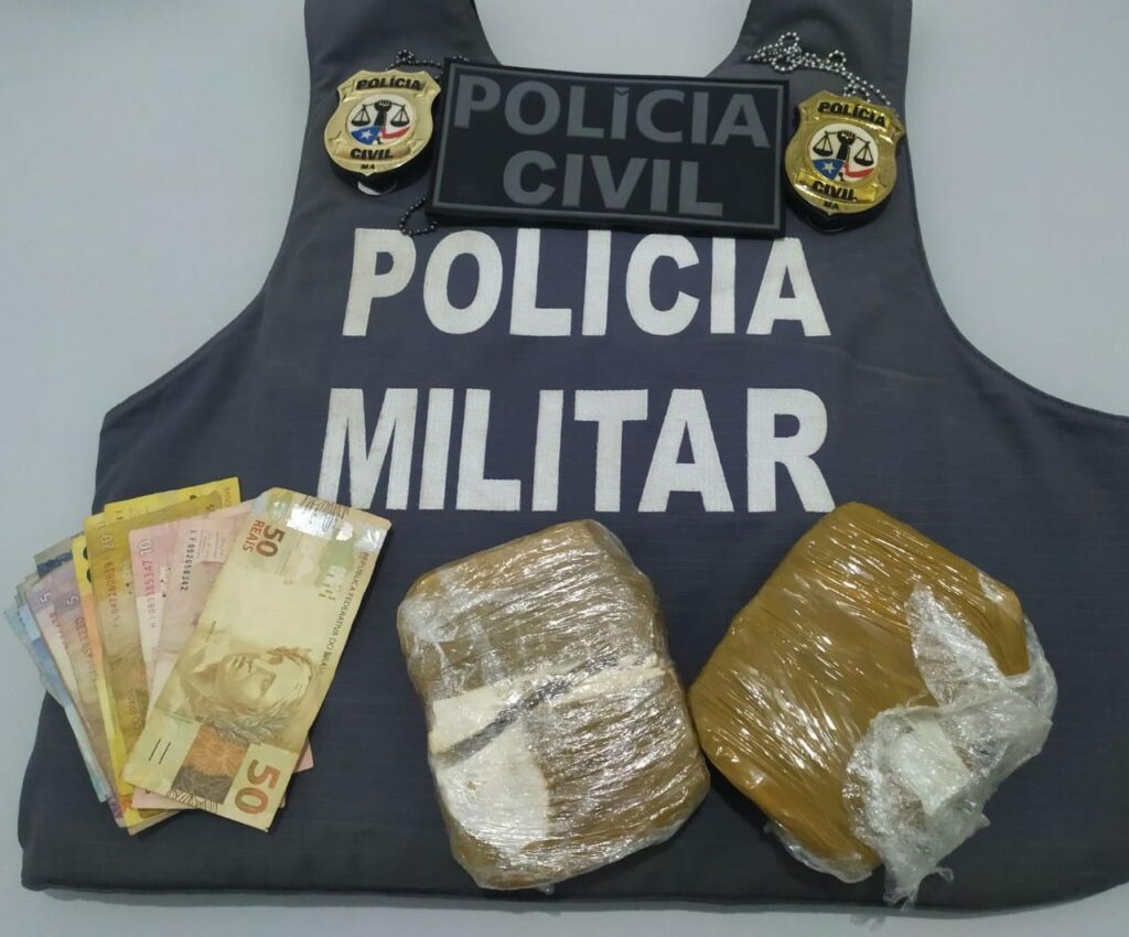 Homem é preso dentro de ônibus com droga avaliada em R$ 30 mil em de Cururupu